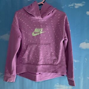 Nike Lavender Hoodie with Logo